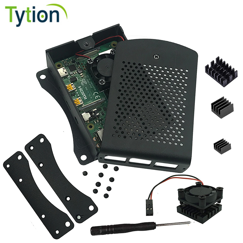 Pi Cooler - Raspberry Pi 4B 3B Aluminiumgehäuse Metallgehäuse