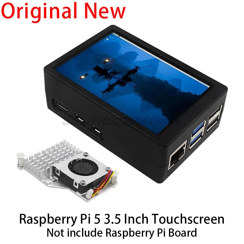 Pi 5 Case - 3,5-Zoll-Raspberry Pi 5 Touchscreen 320 x
