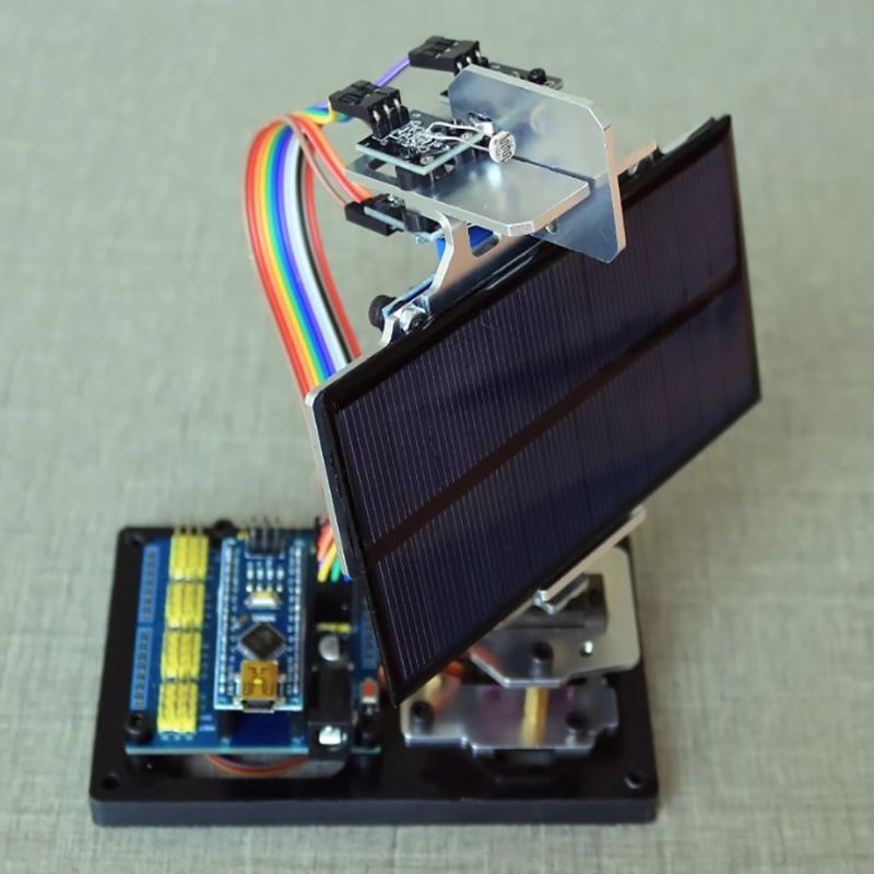 Arduino Kit - Mg90 Unmontiertes Digitalmultimeter Intelligente Solar-Tracking-Ausrüstung für