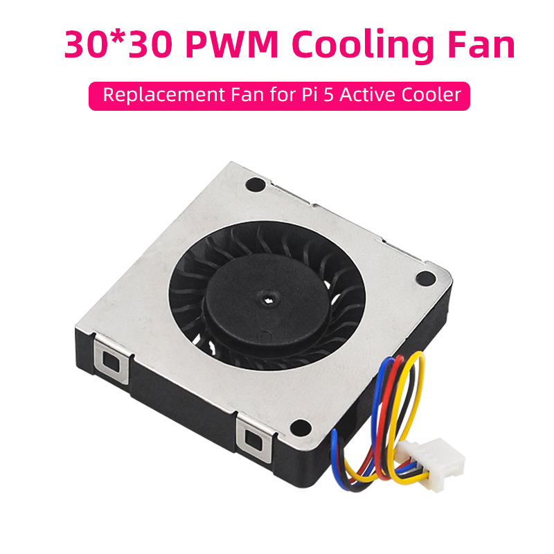 Pi Cooler - Raspberry Pi 5 PWM-Lüfter, 30 x