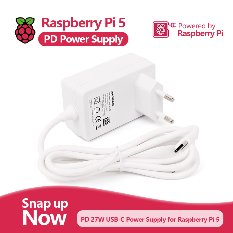 Pi Power Supply - Raspberry Pi 5 PD Netzteil Raspberry