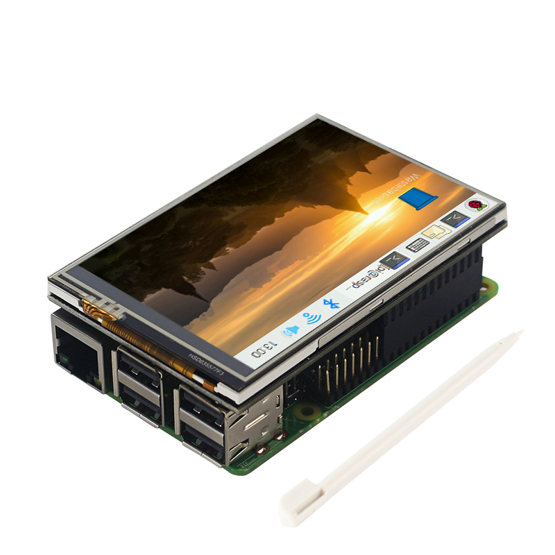 Pi 4 Case - Raspberry Pi 3,5 zoll Touch Screen