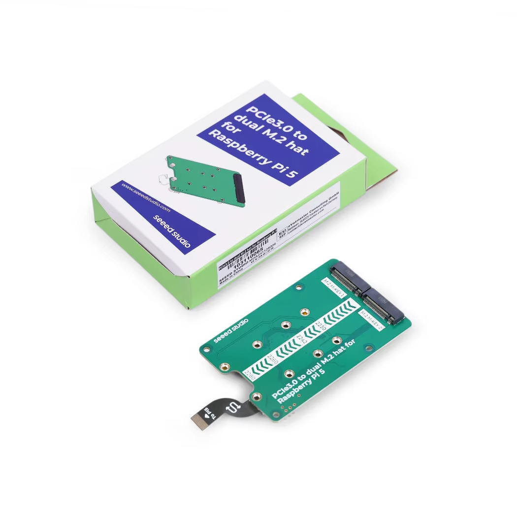 Raspberry Pi - 103110065 PCIe3.0-Schalter auf Dual M.2 Hat