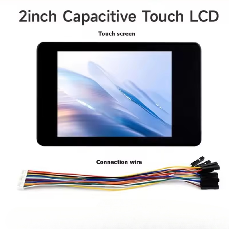 Pi Display - 2,0-Zoll-Kapazitives-Display-Modul, eingebettet mit ST7789T3-Treiber und CST816D