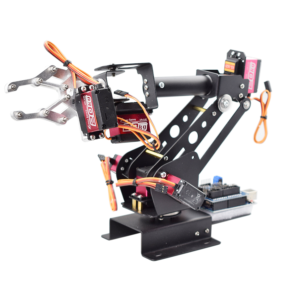 PS2-Steuerung 6 DOF Roboterarm – Arduino Kit Bewertung und Preis