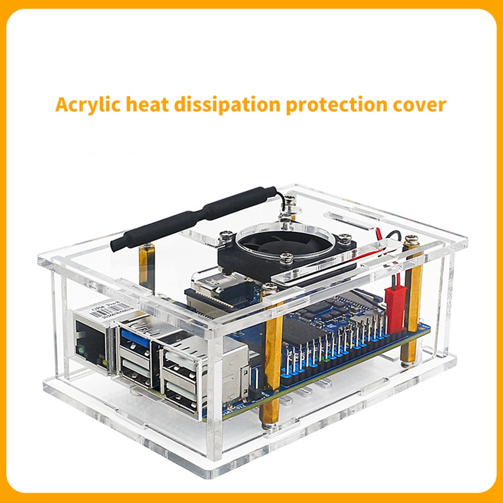 B27B Kühlventilator und Acryl- – Pi 4 Case Bewertung und Preis