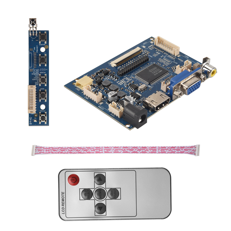 AA08-7 Zoll 1024 x 600 LCD-Dis – Pi Display Bewertung und Preis