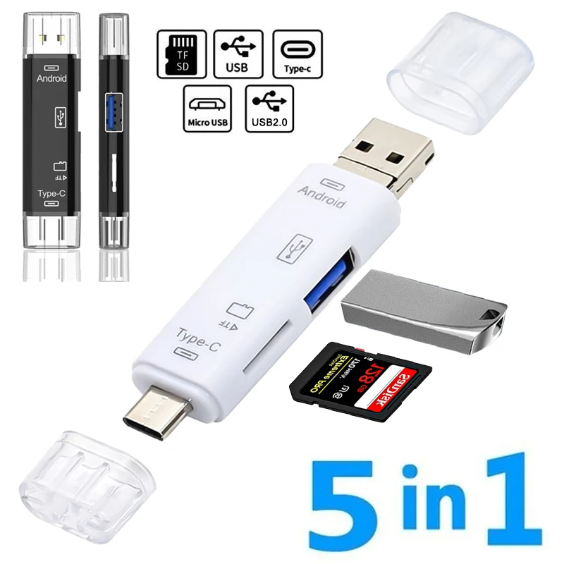 5-in-1 Multifunktions-USB 2.0  – Micro Sd Card Bewertung und Preis