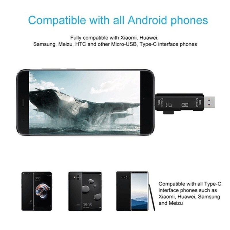5-in-1 Multifunktions-USB 2.0  – Micro Sd Card Bewertung und Preis