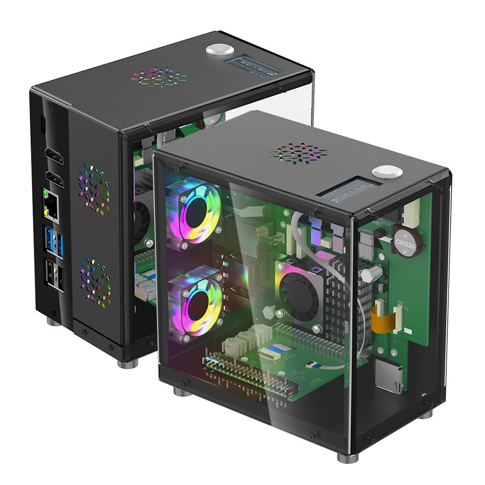 Raspberry Pi 5-Gehäuseschutz-S – Pi 5 Case Bewertung und Preis