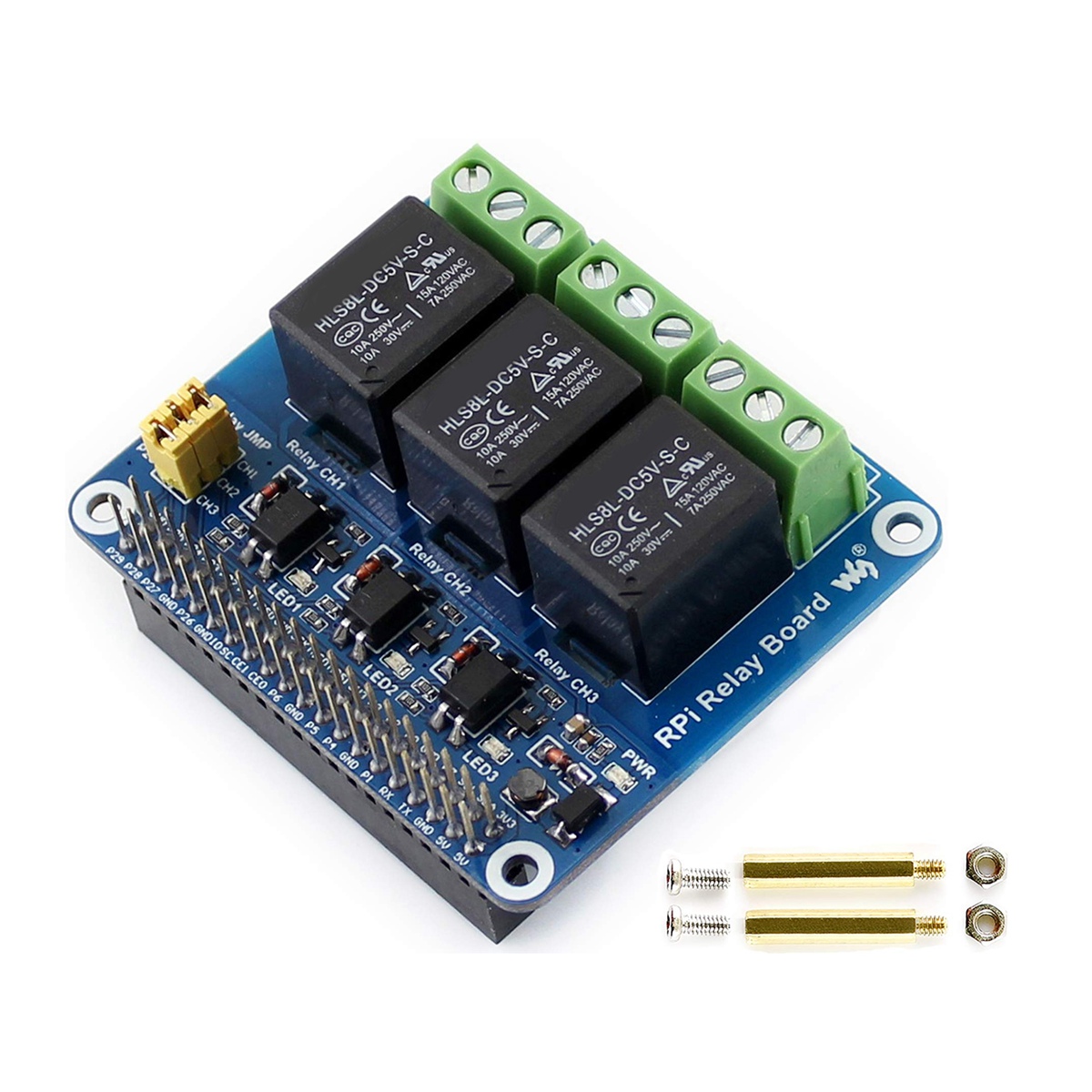 Waveshare 5V 3-Kanal-Relaismod – Pi Zero Bewertung und Preis