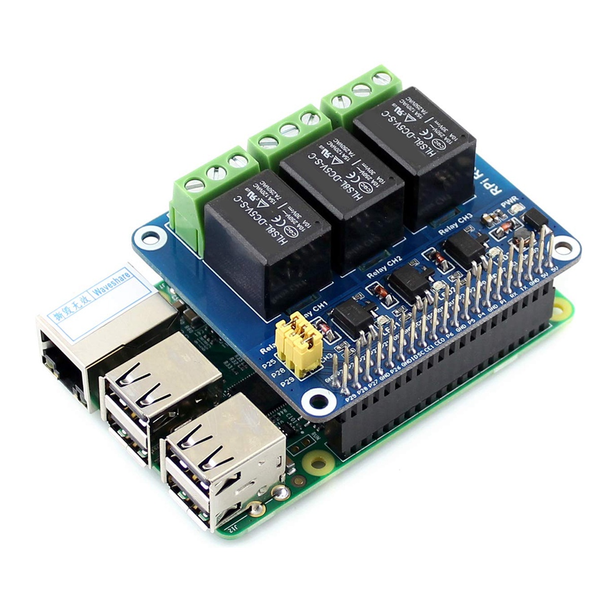 Waveshare 5V 3-Kanal-Relaismod – Pi Zero Bewertung und Preis