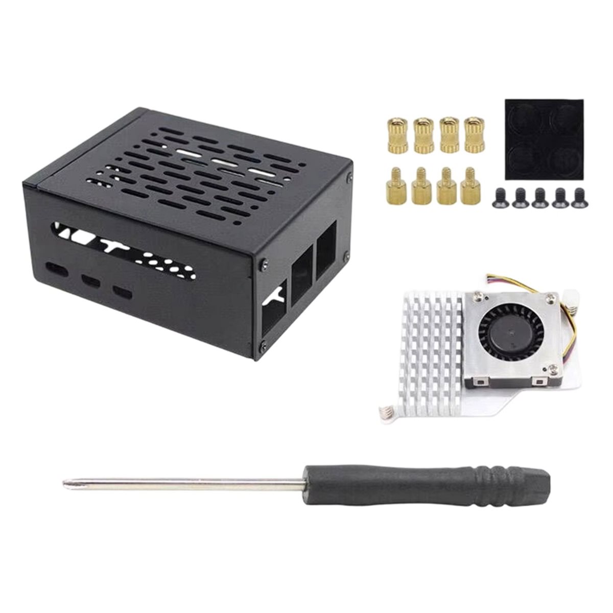 HGHO Metallgehäuse mit Lüfter  – Pi 5 Case Bewertung und Preis