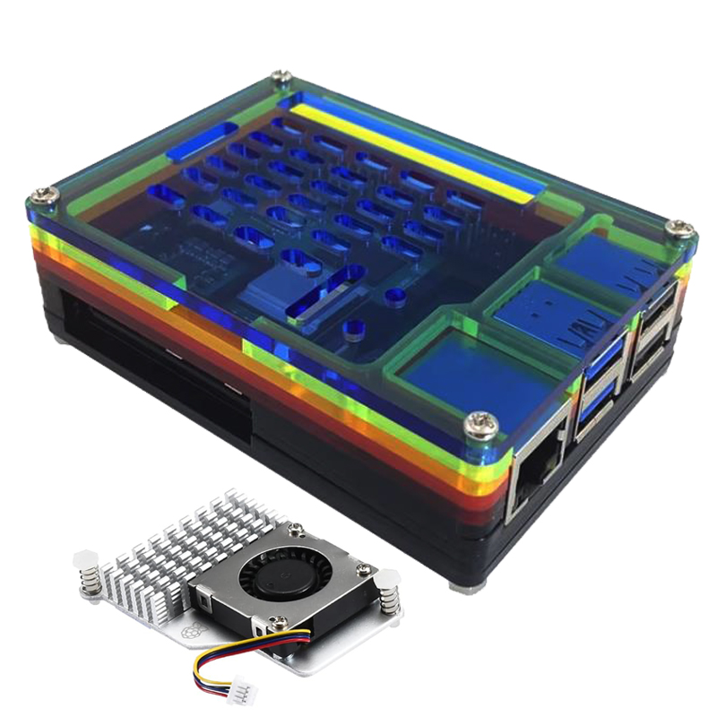 Himbeer Pi 5 Fall 9 Schichten  – Pi 5 Case Bewertung und Preis