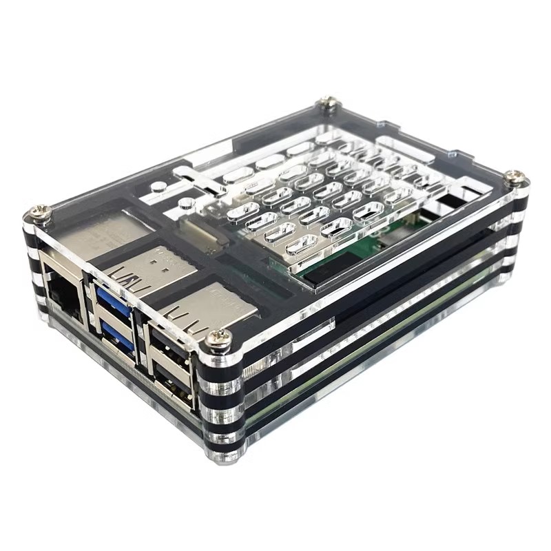 Himbeer Pi 5 Fall 9 Schichten  – Pi 5 Case Bewertung und Preis