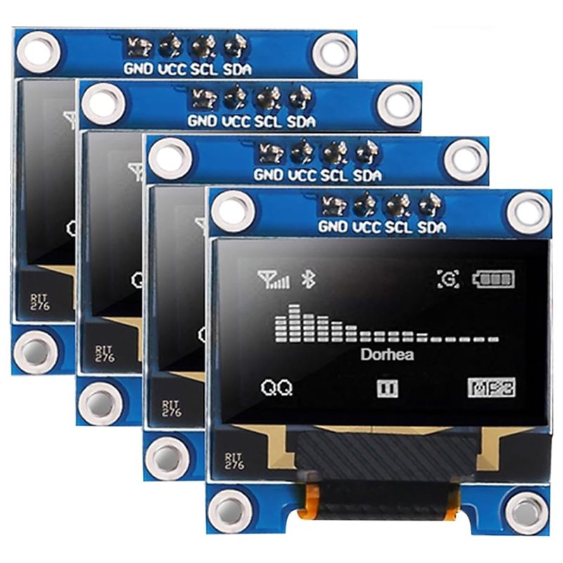 A37T-4Pcs 0,96 Zoll OLED-Anzei – Pi Display Bewertung und Preis