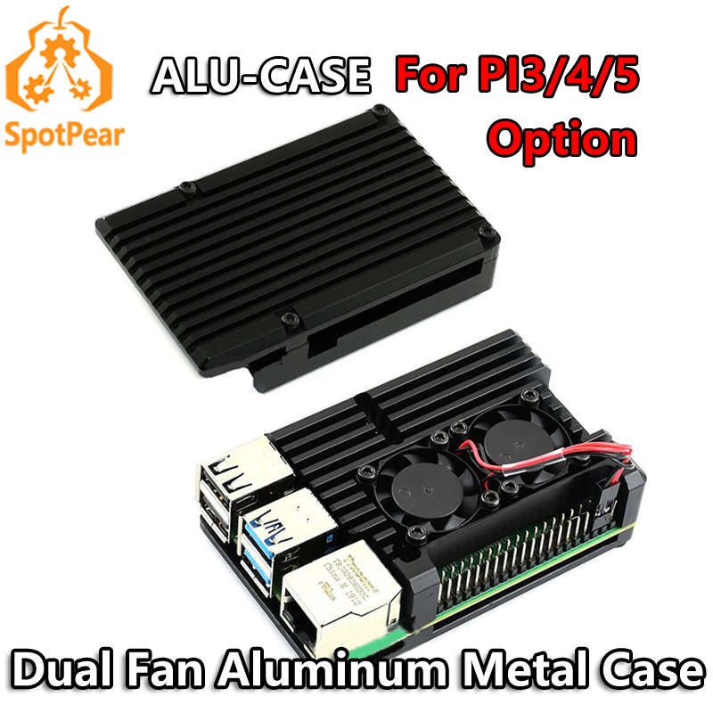 Aluminium-Metallgehäuse mit Do – Pi 4 Case Bewertung und Preis